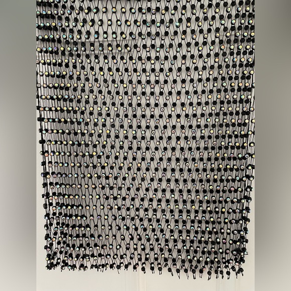 Ultra Rare Forever 21 Diamond Mesh Skirt - Small/Medium - Picture 7 of 7